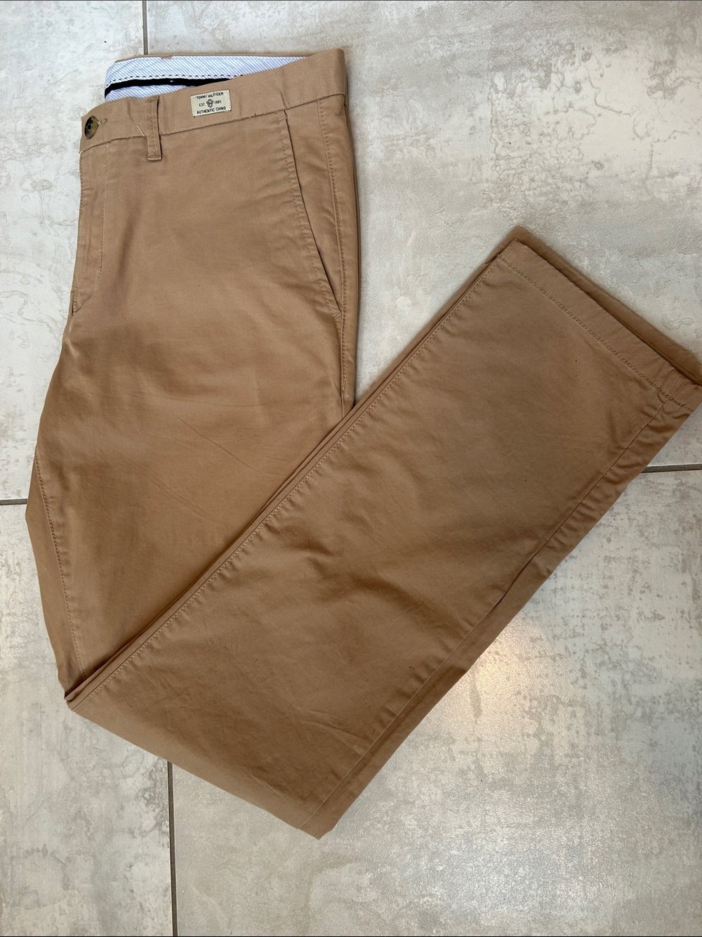 Tommy Hilfiger Tan Chinos